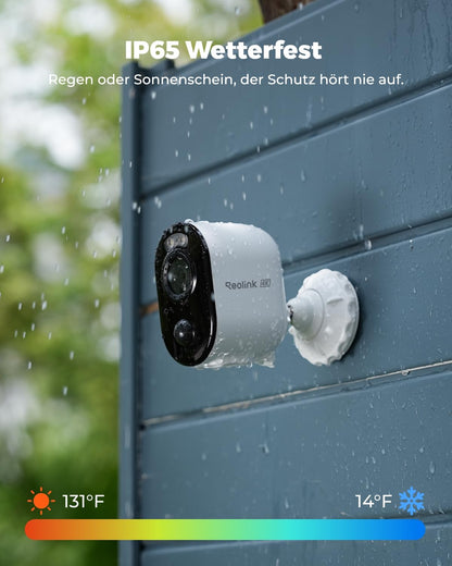 Reolink Argus 3 Ultra 4K Akku Überwachungskamera für den Aussenbereich