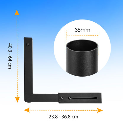 Futrue-Wolker Starlink Halterung Gen 3, Wandhalterung mit Rohradapter