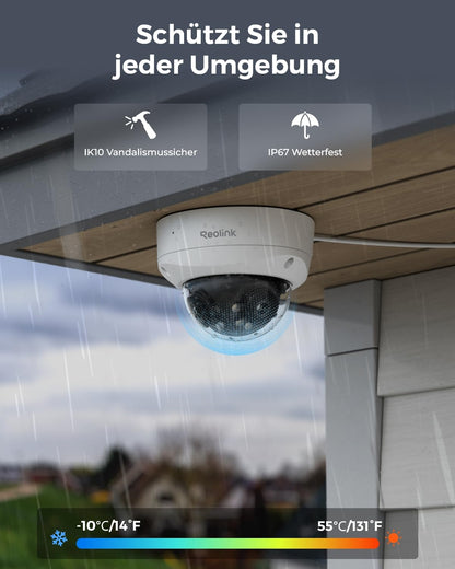 Reolink Duo 2V PoE 4K Überwachungskamera mit 180° Dual-Objektiv