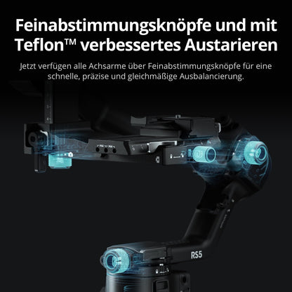 DJI RS 5 Combo Gimbal-Stabilisator mit Tracking-Modul