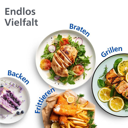 Philips Airfryer Dual Basket 3000 Series Heissluftfritteuse - 9L