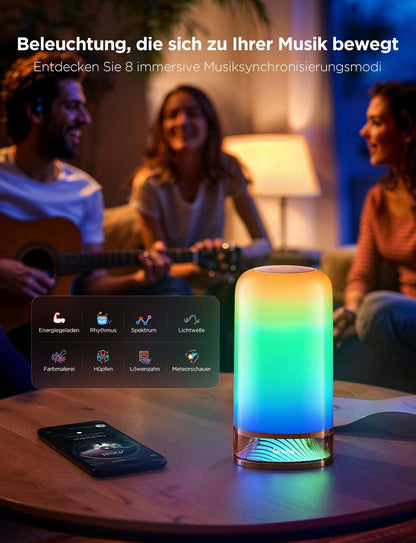 Govee Touch Dimmbar LED Tischlampe RGBICWW Matter
