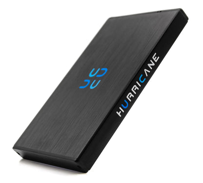 HURRICANE GD25612C Tragbare Festplatte - 1TB 2.5 Zoll USB-C. Kompakte, rechteckige Festplatte zum mobilen Speichern und Übertragen von Daten.