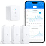 GoveeLife WLAN Thermo-Hygrometer H5151 innen, 3er-Set mit App – drei kompakte Sensoren und WLAN-Gateway