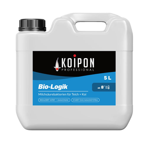 KOIPON Bio-Logik Milchsäurebakterien 5 l Teichpflege für Fischteich