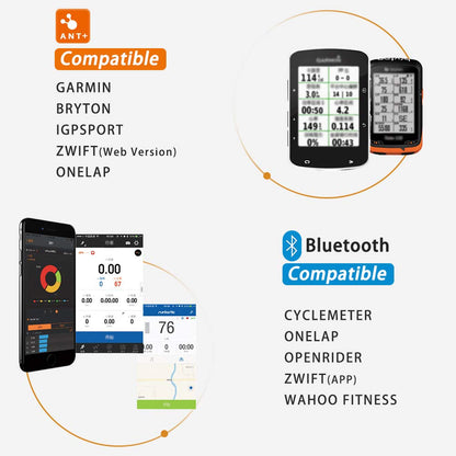 Magene S3+ Geschwindigkeits- und Trittfrequenzsensor, 2er-Set