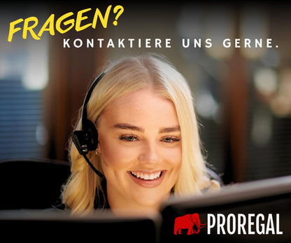 PROREGAL Sackkarre Odin 200kg Vollgummireifen klappbar – Blau