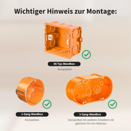 Aqara Lichtschalter H2 EU – Smarter Wandschalter mit Thread und Zigbee