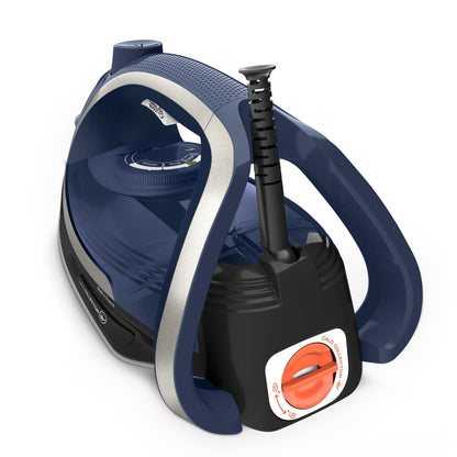 Tefal Ultragliss Plus Dampfbügeleisen FV6846, 2800 W, blau/weiss
