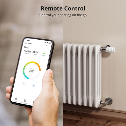 SONOFF TRVZB Zigbee smartes Heizkörperthermostat, 4er-Set