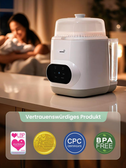 Grownsy Baby Bottle Washer Pro – Babyflaschenreiniger & Sterilisator