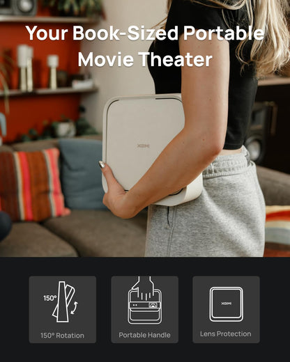 XGIMI Elfin Flip Tragbarer Full HD DLP Projektor - Netflix