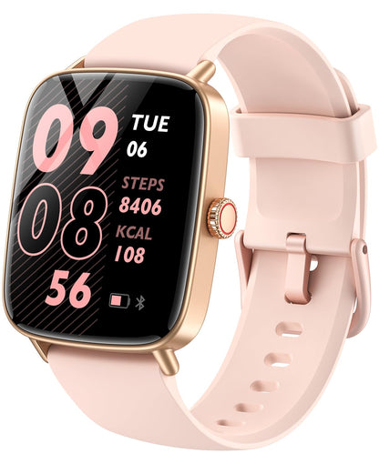 Gydom Smartwatch Damen mit Telefonfunktion, 1,85 Zoll, IDW28