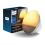 Philips SmartSleep Wake-up Light Lichtwecker - HF3521/01: Weißer, runder Lichtwecker. Weckt/hilft einschlafen mit Lichtsimulation.