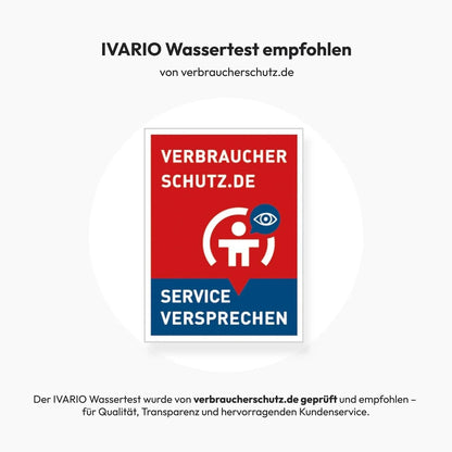 IVARIO Plus Labor-Wassertest-Set für Trink- und Leitungswasser