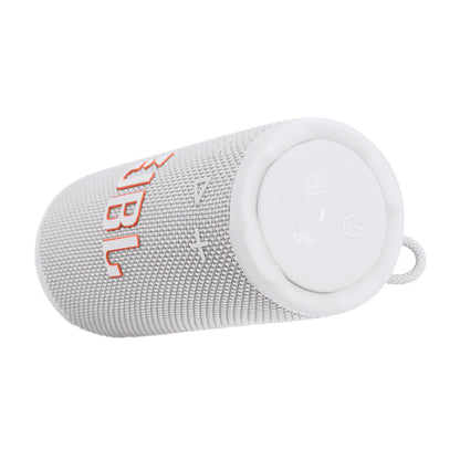 JBL Grip Bluetooth Lautsprecher mit AI Sound Boost, Weiss