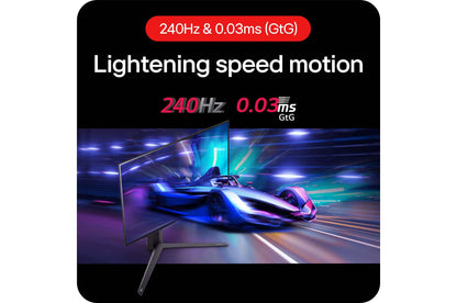 LG UltraGear 27GX704A-B 27 Zoll WQHD OLED Gaming Monitor 240 Hz