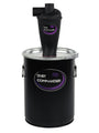 DUST COMMANDER S30 Zyklon Staubabscheider – 30L Stahl Bausatz: Konischer Stahl-Abscheider. Trennt zentrifugal Staub/Späne für Werkstattabsaugung.
