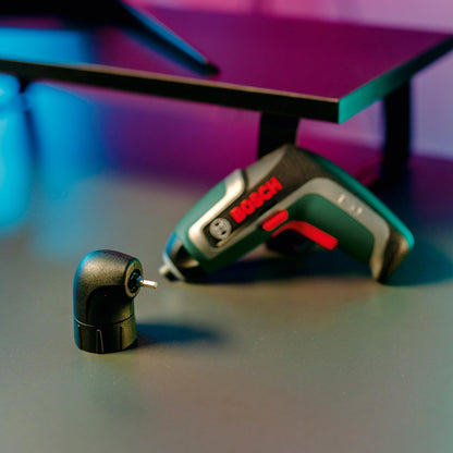 Bosch IXO 7 Akkuschrauber 3,6 V mit Winkel-Aufsatz – Amazon Edition