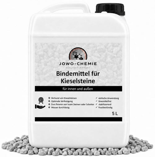 JOWO-CHEMIE Kiesbinder 5L – Kiesverfestiger für Kies und Schotter