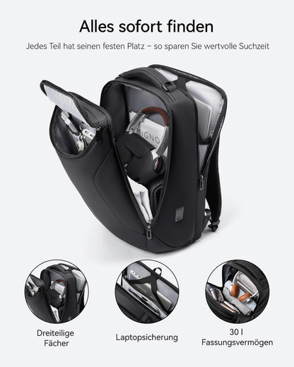 MARK RYDEN Laptop Rucksack 9031 für 17.3 Zoll mit USB-Anschluss