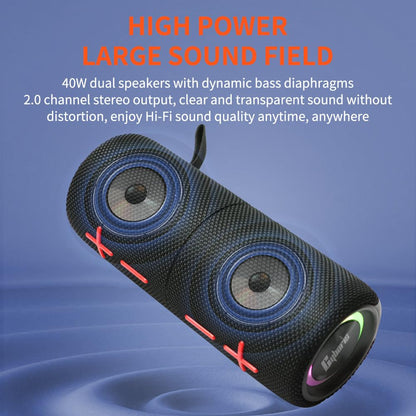 CYBORIS S11PLUS 2-in-1 Bluetooth Lautsprecher, tragbar, 40W, IPX6