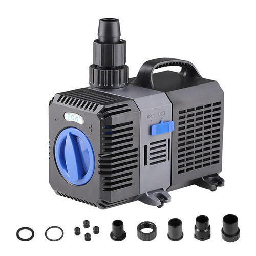 EXLECO Teichpumpe CTP-2800 Tauchpumpe, 3000 l/h, 10 W