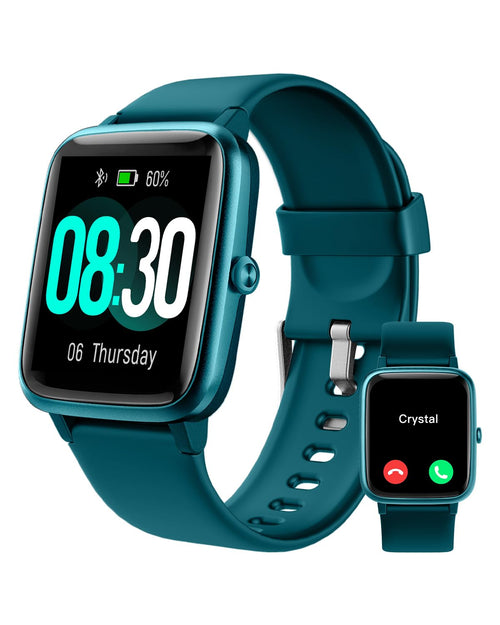 GRV FC1 Smartwatch mit Telefonfunktion und 1.85 Zoll HD-Display, Fitnessuhr mit Herzfrequenz- und Schlafmonitor