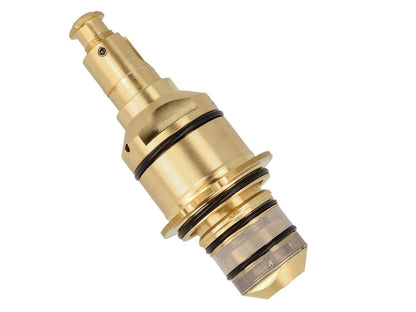 Hansa Thermostat-Patrone P/804 (59901640) - Gold. Zylindrische, goldene Patrone zur präzisen Temperaturregelung in Armaturen.