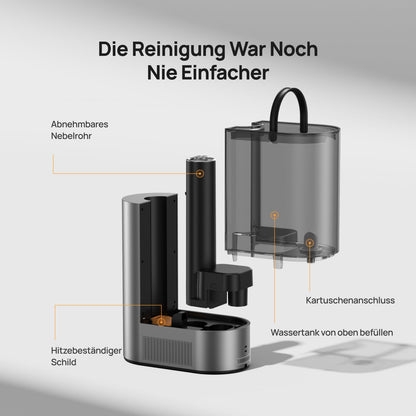 Dreo 6L Smart Luftbefeuchter für grosse Räume - Warm- & Kaltnebel