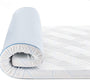 BedStory Matratzentopper Gel Memory Foam - 180x200cm 7,5cm H2/H3. Weißer Topper. Erhöht Liegekomfort.