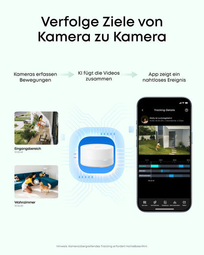 eufy eufyCam C35 Überwachungskamera, 2er-Pack, Farbnachtsicht, weiss