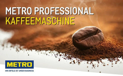 METRO Professional Kaffeemaschine GCM4007 6.75L 45 Tassen, silber
