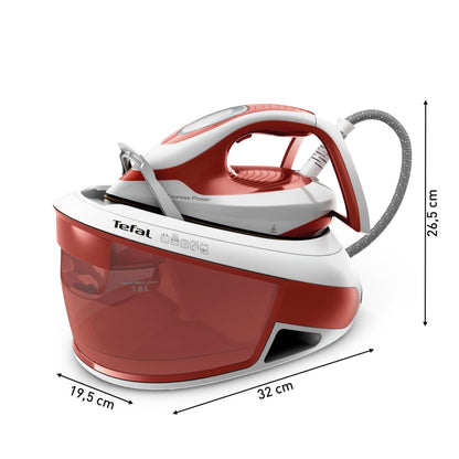 Tefal SV8110 Express Power Dampfbügelstation - Terrakotta/Weiss