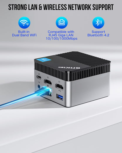 GMKtec G5 N97 Mini-PC Micro Computer - 12GB RAM, 256GB SSD