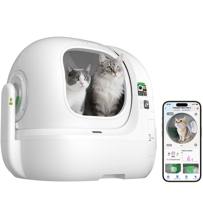 PETKIT PUROBOT Max Pro 2 Selbstreinigende Katzentoilette mit Kamera