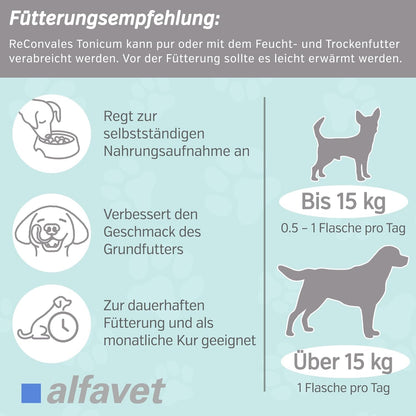 alfavet ReConvales Tonicum Hund - Doppelpack 2x6x90ml