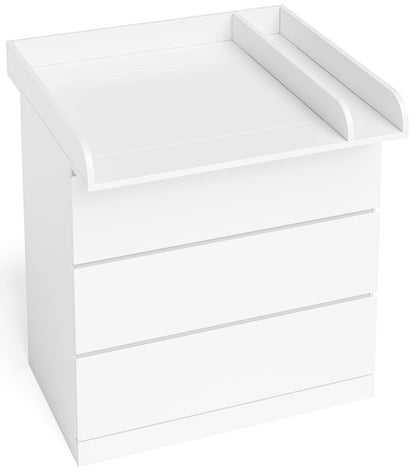 Bellabino Oti Wickelaufsatz für Malm, Hemnes & Nordli, weiss