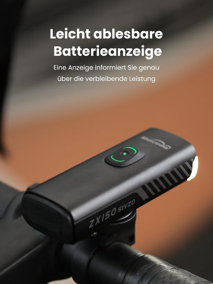 Magicshine ZX150 LED Fahrradlicht 150 Lux StVZO schwarz