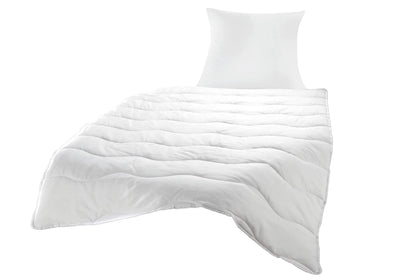 MB Warenhandel24 Bettenset 4-teilig Steppbett 135x200 Kopfkissen 80x80