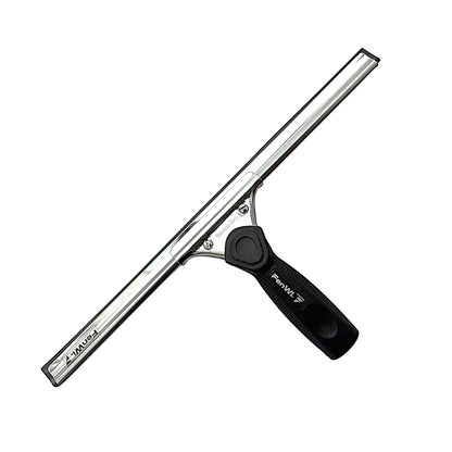 FenWi Fensterabzieher 35 cm mit Gummilippe und Edelstahl-Abziehschiene