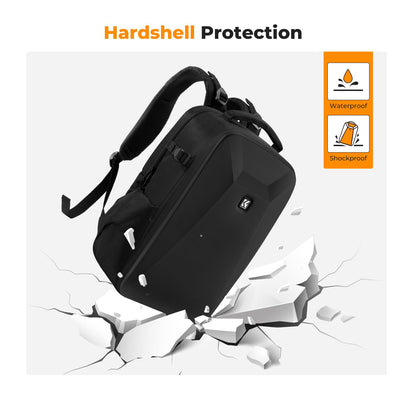 K&F CONCEPT Fotorucksack Hartschale 15.6" Laptopfach Drohnen