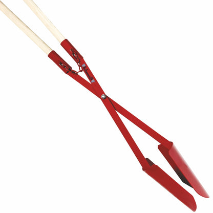 BauSupermarkt24 Erdlochschaufel Gr. 2 Lochspaten 15-32 cm Stahl