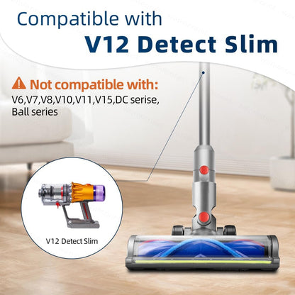 JNYLYFC Ersatz-Bodenbürste mit LED für Dyson V12 Detect Slim, V10 Slim