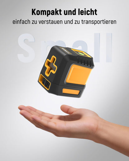 KAIWEETS T40 Kreuzlinienlaser grün, selbstnivellierend, 30 m