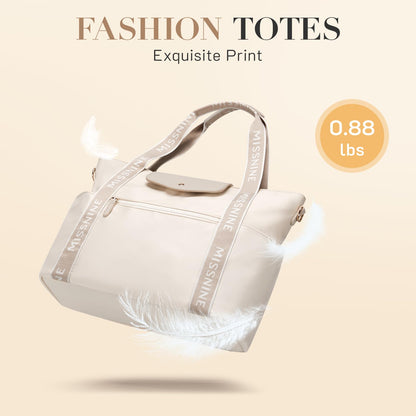 Missnine Laptoptasche Damen 15,6 Zoll Tote Bag Arbeitstasche