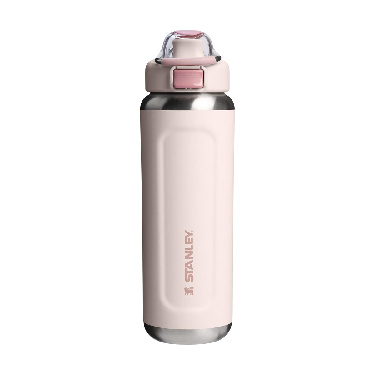 STANLEY 1913 Wellspring Bottle 0,7 l – Thermosflasche Rose Quartz, Edelstahl mit Metallbügel