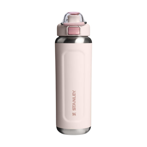 STANLEY 1913 Wellspring Bottle 0,7 l – Thermosflasche Rose Quartz, Edelstahl mit Metallbügel