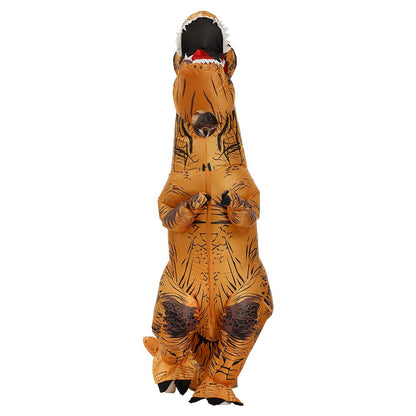 JASHKE Aufblasbares T-Rex Kostüm Dinosaurier Anzug für Erwachsene