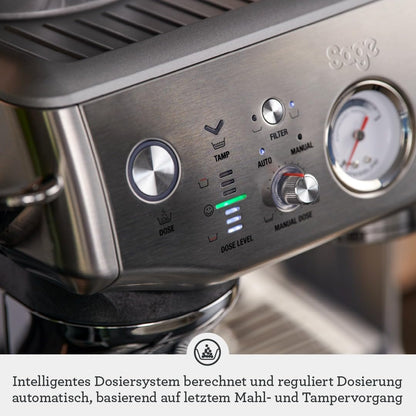 Sage The Barista Express Impress Espressomaschine mit Mahlwerk